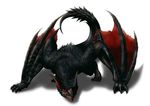  capcom mh monster monster_hunter nargacuga pseudowyvern red_eyes shin_psalm tail wyvern 