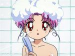  bishoujo_senshi_sailor_moon chibi_usa pink_hair shower shower_scene showering soap 