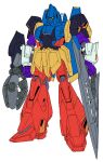  arm_blade armor blue_armor clenched_hands commentary_request full_body fusion getter_liger getter_robo getter_robo_g gundam highres mecha mecha_focus mobile_suit multicolored_armor pincers red_armor robot science_fiction shinobufujiwara solo standing weapon yellow_armor yellow_eyes zeta_gundam zeta_gundam_(mobile_suit) 