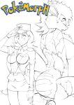 absurd_res after_transformation anthro anthrofied arcanine before_and_after bernardol22 biped breasts female female_anthro female_human fire fusion generation_1_pokemon hi_res hitori09 human mammal nasbak-cryman nintendo nude officer officer_jenny pinup pokedex pokemon pokemon_(species) pokemorph pose sketch solo transformation