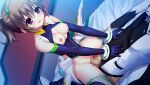  1boy 1girl \||/ arm_support armpit_crease arms_at_sides bare_shoulders black_shirt blue_gloves blue_pants blue_shirt boots bottomless bracelet breasts breasts_out brooch brown_hair buttons censored cleavage_cutout clothed_sex clothes_pull clothing_cutout collared_shirt covered_collarbone covered_navel cowboy_shot cowgirl_position detached_wings diamond_cutout dmm dot_nose double-parted_bangs dutch_angle elbow_gloves erection eyebrows_hidden_by_hair fantasy fumio_(ura_fmo) game_cg girl_on_top gloves gold_collar green_trim grisaia_battlefield_barcarolle groin hair_between_eyes hair_ornament hairband hands_on_another&#039;s_stomach hands_on_another&#039;s_waist happy happy_sex head_out_of_frame hetero indoors irisu_makina jewelry kazami_yuuji kneeling layered_sleeves leaning_forward leaning_on_person light_blush long_eyelashes long_sleeves looking_at_another looking_down low_wings lying mechanical_wings medium_breasts mosaic_censoring nipples no_bra no_panties official_art on_back on_bed open_mouth out_of_frame pants pants_pull penis plaid_clothes plaid_pants pocket puffy_nipples pussy raised_eyebrows red_eyes sex shirt short_hair side_cutout sidelocks skin_tight sleeveless sleeveless_shirt smile solo_focus sparkling_eyes spread_legs straddling thick_eyelashes thigh_boots thighs third-party_source tight_clothes tight_shirt twintails two-tone_shirt v_arms vaginal variant_set white_boots white_shirt white_trim wide_hips wings yellow_collar 