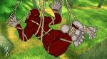 anthro bound feet fingers foot_fetish fur hi_res male sasquatch solo yeti zigoter
