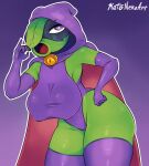 armwear big_breasts breasts cape clothing domino_mask elbow_gloves electronic_arts elemental_creature elemental_humanoid eyemask eyewear female flora_fauna front_view gloves green_shadow hair hair_over_eye handwear hi_res huge_breasts humanoid katoneko leaf leaf_hair legwear leotard mask peashooter_(pvz) plant plant_hair plant_humanoid plants_vs._zombies plants_vs._zombies_heroes popcap_games pseudo_hair purple_background purple_cape purple_clothing purple_eyes purple_gloves purple_handwear purple_hood purple_legwear purple_leotard purple_thigh_highs simple_background siphon_(anatomy) solo thick_thighs thigh_highs wide_hips