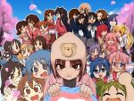  6+girls :3 :p absurdres aioi_yuuko akiyama_mio animal_ears azumanga_daioh black_hair blonde_hair blue_eyes blue_hair blue_sky bocchi_the_rock! brown_eyes brown_hair cat cat_ears cherry_blossoms closed_eyes crossover day flag gotoh_hitori grey_eyes hat highres hiiragi_kagami hiiragi_tsukasa holding holding_flag ijichi_nijika iwakura_lain izumi_konata k-on! kagura_(azumanga_daioh) kasuga_ayumu kita_ikuyo kotobuki_tsumugi lgbt_pride long_hair looking_at_viewer lucky_star mihama_chiyo minakami_mai mizuhara_koyomi multiple_girls naganohara_mio nakano_azusa nichijou open_mouth orange_hair outdoors phenomenoms pink_hair professor_shinonome purple_eyes purple_hair round_eyewear sakaki_(azumanga_daioh) sakamoto_(nichijou) serial_experiments_lain shinonome_nano short_hair sky smile tainaka_ritsu takara_miyuki takino_tomo tongue tongue_out transgender_day_of_visibility transgender_flag transgender_flag_print tumblr_username yamada_ryo yellow_eyes yotsubato! 