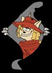 anthro ash_marzipan blonde_hair canid canine caninu canis cartoon_network clothing cyberconnect2 domestic_dog draw_over ed_edd_n_eddy fensketch fuga:_melodies_of_steel hair hat headgear headwear humor little_tail_bronx male mammal ponytail solo