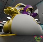 absurd_res anthro big_butt butt butt_crush butt_focus butt_smother crush facesitting hi_res hobkin humanoid macro male male/male omananimations sitting sitting_on_another smothering the_prince thick_thighs wide_hips