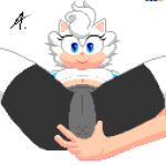  1:1 5_fingers a._(artist) anthro blue_eyes bottomwear butt clothed clothing digital_media_(artwork) eulipotyphlan fan_character female fingers fur grey_clothing gym_bottomwear gym_clothing gym_shorts hair hedgehog looking_at_viewer mammal navel pixel_(artwork) presenting presenting_hindquarters sega shaded shirt shorts signature simple_background smile solo sonic_the_hedgehog_(series) sophie_(argento) topwear white_background white_body white_clothing white_fur white_hair white_shirt white_topwear 