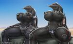 a_drunk_dragon aero aircraft aircraft_humanoid airplane anthro big_breasts biped bodily_fluids breast_expansion breasts butt clothing competition dialogue digital_media_(artwork) duo expansion female genitals hi_res living_aircraft living_airplane living_machine living_vehicle machine nasa nipples nude open_mouth shandra_(renthedragon) sitting smile spread_legs spreading sr-71 sr-71_blackbird teeth text thick_thighs vehicle vulva washington wide_hips wings