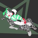 amy_kavinskaya animal_genitalia anthro areola balls big_balls big_breasts big_penis breasts clothing digital_media_(artwork) duo eyelashes eyelashes_through_hair facesitting facial_markings feet felid female foot_fetish foot_play footjob genitals gloves_(marking) green_clothing green_eyes green_hair green_legwear green_thigh_highs hair head_markings hex_mira hi_res hime_cut intraspecies legwear leopard_spots male male/female mammal markings multicolored_hair nipples nubbed_penis nude pantherine pattern_clothing pattern_legwear penile_spines penis red_penis sex sheath simple_background sitting_on_another snow_leopard spots squibbo striped_clothing striped_legwear stripes tail tear_(marking) thigh_highs translucent translucent_hair two_tone_hair wide_hips