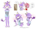 amy_rose anthro blaze_the_cat blush breasts cleavage clothed clothing domestic_cat dress duo eulipotyphlan felid feline felis female forehead_gem gem hedgehog hi_res mammal pose sega sonic_the_hedgehog_(series) yellow_eyes yeoon
