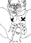 ambiguous_gender andromorph anthro beardog bodily_fluids canid canine collar collar_only collar_tag dripping duo ear_piercing ear_ring feet female focus_on_eyes foot_fetish foot_play footjob genital_fluids hi_res inner_ear_fluff intersex intersex/male leaking_precum male male/female mammal masturbation merbear merbearmaw nude pasties pawpads paws piercing precum precum_drip ring_piercing saliva saliva_drip sex submissive tuft ych_(character)