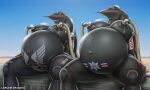 a_drunk_dragon aero aircraft aircraft_humanoid airplane anthro belly big_belly big_breasts biped bodily_fluids both_pregnant breast_expansion breasts butt clothing competition dialogue digital_media_(artwork) duo english_text expansion female genitals grey_hose hi_res hose hose_in_nipple hose_inflation huge_belly huge_breasts inflation jet lactating living_aircraft living_airplane living_machine living_vehicle machine multiple_pregnancies nasa nipples nude open_mouth pregnant shandra_(renthedragon) sitting smile spread_legs spreading sr-71 sr-71_blackbird teeth text thick_thighs vehicle vulva washington wide_hips wings