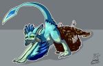 4_ears abdominal_bulge after_vore anthro anthro_pred anthro_prey avali blue_body blue_eyes blue_feathers bones_in_feces countershading crested_gecko dewclaw digitigrade disposal feathered_crest feathered_wings feathers feces female female_pred gecko green_body gyrotech head_crest lizard luvashi male male_prey multi_ear pooping reptile scalie silent_e size_difference smaller_pred theo_crest vore winged_arms wings
