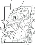 2024 4_fingers anthro avery_(skullgirls) avian beak bedroom_eyes big_hands bird black_eyes border bow_tie cigar clenched_teeth clothing cum_from_penis cybernetic_arm cybernetic_eye cybernetic_leg cybernetic_limb cybernetics digital_media_(artwork) dress duo erection eyelashes feathers female female_human fingers footwear galliform genitals gloves hair hand_on_hip hand_on_own_hip handwear hat headgear headwear hi_res human humanoid_genitalia humanoid_penis humanoid_vulva ineffective_clothing larger_female larger_human machine male male/female male_anthro mammal monochrome narrowed_eyes navel ninoeros one_eye_closed peacock_(skullgirls) peafowl penis phasianid seductive sharp_teeth shoes simple_background size_difference skullgirls smaller_anthro smaller_male smoking smoking_cigar standing tail_eye teeth tongue tongue_out top_hat vulva white_background