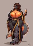 absurd_res alcohol anthro areola areola_slip asian_clothing beverage big_breasts big_tail breasts brown_hair champagne champagne_glass claws cleavage clothed clothing container crocodile crocodilian cup curvy_figure drinking_glass east_asian_clothing female glass glass_container glass_cup grey_body grey_scales hair hi_res holding_glass holding_object huge_breasts japanese_clothing kimono kobu_art lips mature_female nipples non-mammal_breasts non-mammal_nipples pupils reptile scales scalie slit_pupils solo tail thick_lips thick_tail thick_thighs toe_claws voluptuous_anthro voluptuous_female wide_hips
