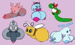 2024 2_antennae 6_legs :&gt; :3 ambiguous_feral ambiguous_gender antennae_(anatomy) areola arthropod balls bedroom_eyes bee bee_(minecraft) big_areola big_balls big_breasts big_butt big_penis black_antennae black_eyes blue_areola blue_body blue_breasts blue_butt blue_eyelids blue_nipples boo_(mario) bow_tie breasts brown_stripes bubble_butt butt corsola countershade_torso countershading curled_antennae darkened_balls darkened_genitalia darkened_penis dig_dug digital_media_(artwork) domestic_cat dragon erection eyelashes fake_cat_ears fake_ears felid feline felis female feral fygar generation_2_pokemon genitals ghost glans green_balls green_body green_penis grey_balls grey_body grey_butt grey_ears grey_inner_ear grey_nose grey_penis grey_stripes grey_tail heli_(jsab) hi_res huge_balls huge_breasts huge_butt huge_penis humanoid_genitalia humanoid_genitalia_on_feral humanoid_penis humanoid_penis_on_feral hymenopteran hyper hyper_balls hyper_breasts hyper_butt hyper_genitalia hyper_penis insect insect_wings just_shapes_and_beats lahla_(mario) looking_aside looking_at_viewer male male_feral mammal mario_bros markings membrane_(anatomy) membranous_wings microsoft minecraft mojang mythological_creature mythological_scalie mythology narrowed_eyes nintendo nipples penis pet_simulator_x pink_balls pink_body pink_glans pink_penis pokemon pokemon_(species) pupils purple_areola purple_bow_tie purple_nipples red_glans red_wings scalie seductive shirt_cuffs slit_pupils smile sphere_creature spirit square_(anatomy) striped_body striped_markings striped_tail stripes tail tail_markings unowo whiskers white_body white_countershading white_sclera white_shirt_cuffs wings xbox_game_studios yellow_body yellow_butt