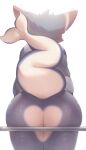2025 absurd_res anthro big_butt big_tail biped blue_markings blush bubble_butt butt butt_heart colored countershade_butt countershade_tail countershading digital_media_(artwork) ear_blush ear_markings faceless_anthro faceless_character faceless_male fin fish fur furred_shark glistening glistening_body glistening_butt glistening_skin grey_body grey_ears grey_fur grey_skin head_tuft hi_res hybrid kemono male male_anthro mammal marine markings multicolored_body multicolored_ears multicolored_fur multicolored_skin multicolored_tail nude nude_anthro nude_male overweight overweight_anthro overweight_male portrait raised_tail rear_view shaded shark simple_background sini_2525 sitting sitting_on_railing solo tail tail_fin tail_markings thick_tail three-quarter_portrait tuft two_tone_body two_tone_ears two_tone_fur two_tone_skin two_tone_tail white_background white_body white_countershading white_ears white_fur white_markings white_skin