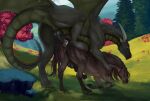 bodily_fluids cum cum_in_ass cum_inside cum_while_penetrated dragon equid equine feral feral_on_feral feral_penetrated feral_penetrating feral_penetrating_feral fionn_(drakengarth) from_behind_position genital_fluids genitals hi_res hisoee horse interspecies knot knotted_penis male male/male male_penetrated male_penetrating male_penetrating_male mammal mounting mythological_creature mythological_scalie mythology nithrin penetration penis quadruped reptile scales scalie sex tail wings