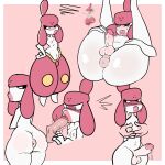  absurd_res anthro anus balls big_butt big_penis bodily_fluids bottomwear butt clothed clothing cum cum_in_mouth cum_inside disembodied_hand disembodied_penis ejaculation erect_nipples generation_3_pokemon genital_fluids genitals girly hand_on_chest hand_on_leg hi_res humanoid interspecies kissing legs_up lips looking_back male medicham nintendo nipple_fetish nipple_play nipples oral oral_penetration pants penetration penis penis_kissing pinkie_peaches pokemon pokemon_(species) pokephilia puffy_anus puffy_nipples sex shallow_penetration solo solo_focus spread_legs spreading susaroo thick_lips thick_thighs topless topless_anthro topless_male video_games wide_hips 