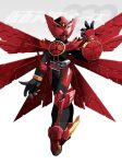  1boy armor black_bodysuit bodysuit forehead_jewel full_body helmet highres kamen_rider kamen_rider_ooo kamen_rider_ooo_(series) kamen_rider_ooo_(tajador_combo) male_focus ooo_driver penpenhuihui red_armor red_eyes red_helmet solo tokusatsu 