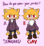 2025 :3 animal_humanoid blonde_hair boots bottomwear cat_humanoid clothing english_text felid felid_humanoid feline feline_humanoid footwear hair hi_res hoodie humanoid iseenudepeople leggings legwear mammal mammal_humanoid meme neco-arc neco_spirit pupils red_eyes shoes skirt slit_pupils tail tailed_humanoid text topwear tsukihime type-moon zipper