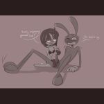 1:1 4_fingers absurd_res animal_genitalia animal_penis anthro blush blush_lines bodily_fluids bra breasts clothing drooling duo erection female fingers flustered genitals glitch_productions gloves gloves_only handwear handwear_only hi_res humanoid jax_(tadc) kinktober kinktober_2025 knot knotted_penis lagomorph lagomorph_penis leporid letterbox looking_pleasured male male/female mammal mostly_nude object_in_urethra panties penetration penis pomni_(tadc) rabbit saliva screaming_alice sounding_rod speech_bubble spiral spiral_eyes teasing the_amazing_digital_circus thumping thumping_foot underwear urethral urethral_penetration