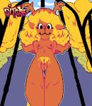  animated anthro antlers breasts capreoline cervid clitoris deltarune digital_media_(artwork) ditchu edit female genitals hi_res horn mammal navel nipples noelle_holiday nude outside pixel_(artwork) pixel_animation pussy reindeer short_playtime solo undertale_(series) video_games 