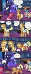 2017 absurd_res angry applejack_(mlp) bad_end blonde_mane blue_body blue_eyes blush bodily_fluids clean_diaper clothed clothing comic cutie_mark cutie_mark_diaper cutie_mark_print dialogue diaper diaper_masturbation digital_drawing_(artwork) digital_media_(artwork) disgust earth_pony english_text equid equine feces female feral fluttershy_(mlp) forced_arousal friendship_is_magic good_girl green_eyes group hand_on_diaper hasbro hi_res horn horse humiliation idw_publishing leg_cuffs magic magic_user magical_binding magical_stimulation mammal mane masturbation multicolored_mane multicolored_tail my_little_pony my_little_pony_(idw) mythological_creature mythological_equine mythology nightmare_rarity_(idw) orange_body pegasus pink_body pink_eyes pink_mane pink_tail pinkie_pie_(mlp) pony pooping purple_body purple_mane purple_tail putting_on_diaper quadruped rainbow_dash_(mlp) rainbow_mane rainbow_tail skitterpone soiled_diaper soiling soiling_diaper sparkles sparkling_eyes speech_bubble sweat tail text touching_diaper unclean_diaper unicorn used_diaper wearing_diaper wings yellow_body yellow_tail