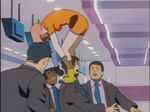  90s airport animated animated_gif battle blood bowling_alley epic gif gun kick kicking lowres mezzo_forte neck_snap suzuki_mikura umetsu_yasuomi violence weapon 