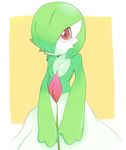  furry gardevoir pokemon pout red_eyes stare staring white_skin 