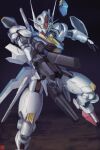  beam_rifle dangodes energy_gun gundam gundam_aerial gundam_suisei_no_majo highres holding mecha mobile_suit no_humans robot science_fiction shoulder_boards solo v-fin weapon 