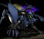  gafran gun gundam gundam_age hiropon_(tasogare_no_puu) holding holding_gun holding_weapon mecha mechanical_wings mobile_suit moon no_humans radio_antenna robot science_fiction thrusters weapon wings 