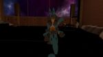  16:9 anthro duo generation_4_pokemon hi_res lucario male male/male nintendo pokemon pokemon_(species) video_games vrchat widescreen 