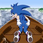  absurd_res anthro anus balls blessedfurry boat butt eulipotyphlan genitals hedgehog hi_res looking_at_viewer looking_back looking_back_at_viewer male mammal penis presenting presenting_hindquarters sega sonic_the_hedgehog sonic_the_hedgehog_(series) tongue tongue_out vehicle watercraft 