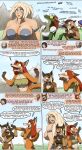  2022 amber_eyes annoyed anthro argonian armor bethesda_softworks big_breasts bimbofication black_nose blonde_hair bottomwear breasts brown_body brown_fur brown_hair butt caedere canid canine choker clothing comic crushabelle dialogue digital_media_(artwork) english_text felid female forced fox fur green_body green_scales group hair hi_res human jewelry khajiit leather leather_armor leg_markings lifts-her-tail lilmothiit loincloth maid_uniform mammal markings mind_control necklace oniontrain pink_nose pussywillow_moonsugar red_hair scales scalie smile socks_(marking) tattoo text the_elder_scrolls tongue tongue_out unconvincing_armor uniform uwu valsalia video_games 