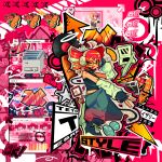  >_< >p< 1girl absurdly_detailed_composition absurdres ahoge animal_hands arm_on_knee arm_tattoo arrow_(symbol) baggy_pants baguette barcode bare_shoulders bat_wings belt black_gloves blue_belt blue_shoes blush bread camera cat_paws cd closed_eyes coat commentary cursor detached_sleeves drill_hair elbow_on_knee electric_plug electric_plug_tail english_commentary english_text fang fingerless_gloves food frenzzy_soda from_side frutiger_metro full_body glasses gloves gradient_hair gradient_pants graffiti grey_coat grey_sleeves hair_ribbon hand_on_own_head handheld_game_console head_only headphones headset heart heart_in_mouth highres holding holding_food holding_stuffed_toy kasane_teto kasane_teto_(utau) looking_at_viewer midriff multicolored_hair nintendo_ds nintendo_ds_lite number_tattoo on_one_knee open_mouth orange-tinted_eyewear orange_hair outstretched_arm pants paw_gloves pearto pixel_art_inset red-tinted_eyewear red_eyes red_hair red_tattoo ribbon shoes short_hair shoulder_tattoo sleeveless sleeveless_turtleneck sleeves_past_wrists stuffed_toy stylus tail tamagotchi tamagotchi_(classic) tattoo teeth thumbs_up tinted_eyewear turtleneck twin_drills two-tone_hair two-tone_pants upper_body user_interface utau v vinyl_record virtual_pet_(toy) white_sleeves wings 