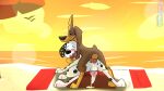 101_dalmatian_street 101_dalmatians anatomically_correct anatomically_correct_genitalia anatomically_correct_penis animal_genitalia animal_penis avian balls beach bird black_body black_fur black_nose black_spots blush bodily_fluids brown_body brown_fur butt canid canine canine_genitalia canine_penis canis cum cum_in_ass cum_inside dalmatian disney dobermann doggystyle domestic_dog duo dylan_(101_dalmatians) feral foxretro from_behind_position fur genital_fluids genitals gull hi_res lari larid looking_at_viewer looking_back male male/male mammal notched_ear orgasm penis pink_inner_ear pinscher presenting presenting_hindquarters sand sex sex_on_the_beach spike_(101_dalmatians) spots sunset towel white_body white_fur white_spots