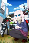  absurd_res adafas_(whygenamoon) albedo_(whygenamoon) anthro eeveelution female feral generation_4_pokemon glaceon group hi_res humanoid jota_the_cat komi-san_wa_komyushou_desu light_fast_luz_negra_(whygenamoon) looking_at_viewer male mammal nintendo pokemon pokemon_(species) video_games whygenamoon 