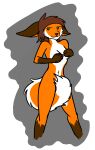  abs absurd_res alderian alpha_channel anthro breasts brown_ears brown_hair brown_nose canid canine cheek_tuft colored_sketch countershade_face countershade_legs countershade_torso countershading covering covering_breasts covering_crotch covering_self digital_media_(artwork) dipstick_tail ears_back facial_tuft feet_out_of_frame female fox fur fur_markings gloves_(marking) green_eyes grey_background hair hands_on_own_breasts hi_res kinipshun leg_markings looking_annoyed looking_at_viewer mammal markings michelle_(kinipshun) nude orange_body orange_fur pivoted_ears red_fox simple_background sketch socks_(marking) solo standing striped_markings striped_tail stripes tail_between_legs tail_covering_crotch tail_markings transparent_background tuft 