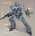  canid canine canis female hi_res hideki_kaneda machine mammal robot solo weapon 