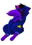  absurd_res anthro canid canine canis dexter embrace hi_res hug male mammal reiyoyote solo tail wolf | 