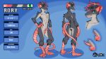  16:9 absurd_res androgynous balls black_hair drqube femboy front_view fur genitals green_eyes hair hand_on_hip hi_res looking_at_viewer male mammal medium_penis model_sheet murid murine penis pink_balls pink_hair pink_penis portrait rat rear_view rodent smile smiling_at_viewer solo standing tail tapering_penis tapering_tail text white_body white_fur widescreen 