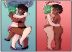 2025 2koma 5_fingers 5_toes absurd_res alternate_hairstyle angry artist_name bare_shoulders bent_arm bent_leg big_butt big_eyes big_glasses big_iris big_pupils biped black_bra black_clothing black_eyebrows black_footwear black_hair black_high_heels black_shoes black_underwear blue_eyes blush blush_lines bodily_fluids border bra breast_squish breasts breasts_frottage brown_body brown_breasts brown_ears brown_eyes brown_lips brown_nose brown_skin butt camila_noceda_(the_owl_house) catfight clenched_teeth clothed clothed_female clothed_human clothed_humanoid clothed_to_nude clothing cloud colored_fingernails colored_nails comic curvy_figure cyan_background dark_hair digital_drawing_(artwork) digital_media_(artwork) disney duo ear_piercing ear_ring electricity eye_contact eyebrows eyelashes eyes_closed eyewear feet female female/female female_human female_humanoid female_on_human female_on_humanoid fingernails fingers footwear frilly frilly_bra frilly_clothing frilly_panties frilly_underwear frown glasses glistening glistening_bra glistening_breasts glistening_clothing glistening_eyes glistening_face glistening_fingernails glistening_fingers glistening_footwear glistening_hair glistening_high_heels glistening_lips glistening_nails glistening_panties glistening_shoes glistening_underwear gradient_background green_hair grip hair hair_grab hand_on_another's_back hand_on_another's_butt hand_on_another's_neck hand_on_back hand_on_butt hand_on_neck heart_symbol hearts_around_text hi_res high_heels highlights_(coloring) human human_on_humanoid humanoid humanoid_pointy_ears interspecies iris leg_around_partner leg_wrap light_body light_hair light_skin lightning lips lipstick long_eyelashes looking_at_another makeup making_out mammal mature_female mature_human mature_humanoid medium_hair motion_lines motion_outline nails not_furry nude nude_female nude_human nude_humanoid odalia_blight on_one_leg panties piercing pink_background pink_blush pink_bra pink_clothing pink_panties pink_underwear plantigrade pointy_ears pupils purple_clothing purple_fingernails purple_footwear purple_high_heels purple_lips purple_lipstick purple_nails purple_shoes raised_heel rectangular_glasses red_heart ring_piercing shadow shaking shoes short_hair side_view simple_background smooch_(sound_effect) snarling sound_effects squish standing stewsspicyblog straight_legs sweat sweatdrop teeth text the_owl_house thick_thighs thin_eyebrows toes touching_hair tugging underwear wearing_glasses white_border white_highlights white_sclera witch_(the_owl_house) yellow_eyewear yellow_glasses