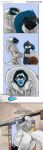 abdominal_bulge absurd_res almost_fully_inside ambiguous_gender anthro belly big_belly big_butt big_ears blorp blue_eyes blue_insides blue_mouth blue_tongue bodily_fluids bottomless brown_body brown_fur buddy_(gurglegluts) bulge butt canid canine canis clothed clothing comic curled_tail curvy_figure domestic_dog duo endosoma eyewear feet_first fluffy fur glasses gurglegluts hair hi_res hoodie hoodie_only jay_(gurglegluts) last_look long_hair long_tail machine male male_prey mammal mixed_breed mouth_shot neck_bulge neck_tuft open_mouth oral_vore photo_booth ponytail protogen rear_view rumbling_stomach safe_vore saliva saliva_on_tongue saliva_string same_size_vore sequence shepsky swallowing tail thick_thighs tongue tongue_out topwear topwear_only tuft voluptuous vore white_body white_fur wide_hips