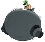 2026 anthro armwear belly big_belly big_butt black_armwear black_clothing black_elbow_gloves black_gloves black_handwear black_nose bodily_fluids bottomwear brown_body brown_inner_ear butt canid canine canis cel_shading clothing colored digital_media_(artwork) elbow_gloves eyes_closed female floating gloves grey_bottomwear grey_clothing grey_pants hair handwear hi_res holding_object huge_belly huge_butt huge_thighs hyper hyper_belly hyper_butt hyper_pear hyper_thighs idw_publishing mammal mask monobutt morbidly_obese morbidly_obese_anthro morbidly_obese_female motion_lines obese obese_anthro obese_female overweight overweight_anthro overweight_female pants round_body sanostorm sega shaded shirt signature simple_background solo sonic_the_hedgehog_(comics) sonic_the_hedgehog_(idw) sonic_the_hedgehog_(series) sweat sweatdrop tan_ears tan_hair thick_thighs three-quarter_view tight_clothing topwear whisper_the_wolf white_background white_clothing white_shirt white_topwear wolf
