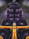  2026 6_breasts anthro anthro_penetrated areola big_breasts black_body blush bodily_fluids breasts crouching dragon drooling female female_penetrated genital_fluids genitals hair hi_res horn lactating looking_at_viewer masturbation melee_weapon milk multi_breast mythological_creature mythological_scalie mythology neck_tuft nipples non-mammal_breasts non-mammal_nipples nude penetration raised_arm saliva scalie simple_background solo sword thick_thighs tongue tongue_out tuft vaginal vaginal_fluids vaginal_penetration vf-01s vulva weapon 