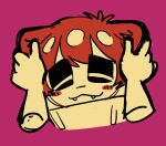 5_fingers ambiguous/ambiguous ambiguous_gender animal_humanoid animated anthro bear black_eyelids blush brown_hair cat_smile charlie_(serafphim) clothing cute_fangs disembodied_hand duo eyes_closed fangs fingers hair head_tuft headshot_portrait humanoid humanoid_hands male_(lore) mammal mammal_humanoid nintendo partial_fur partially_colored partially_furred petting petting_ears playing_with_ears portrait serafphim short_hair simple_background sketch solo_focus splatoon sweater teeth topwear tuft turtleneck ursid_humanoid