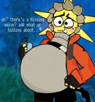  air_inflation air_pump belly big_belly dialogue epic_games fortnite hi_res huge_belly humanoid inflation male pump solo sound_effects stuffywarlock sunspot_(fortnite) 