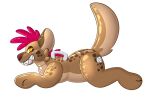 alpha_channel animate_inanimate female frassed glistening glistening_body handle handles_on_shoulders hi_res hyena inflatable living_inflatable looking_back lying mammal mohawk nozzle on_front pool_toy raised_tail simple_background smile solo tail transparent_background