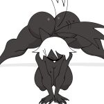 1:1 2026 5_fingers anthro areola ass_up big_butt bodily_fluids breasts bubble_butt butt canid canine canis collar collar_only curvy_figure digital_drawing_(artwork) digital_media_(artwork) female female_anthro fingers front_view grey_areola grey_body grey_ears grey_nipples grey_tail hair hair_over_eyes hanging_breasts hi_res mammal mouth_closed nipples nude nude_anthro nude_female sheep_(xarop77) simple_background smile smiling_at_viewer smirk solo spiked_collar spikes spread_legs spreading sweat sweatdrop tail tail_motion tailwag thick_thighs white_background white_hair wolf xarop77
